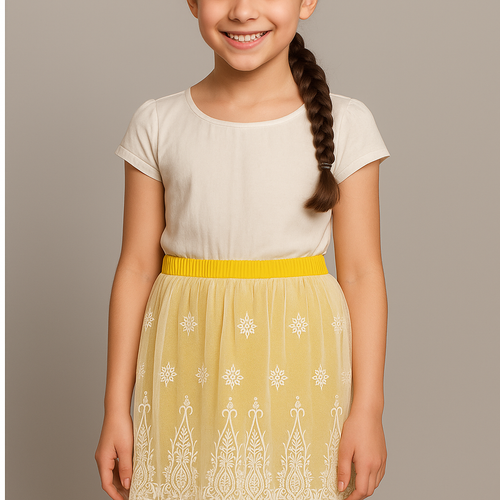 ساپورت دامنی کودک و نوجوان کاملا کشی و فری سایز سایز ۶ سال تا سایز ۴۰ بزرگسال