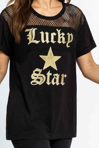 تیشرت گیپور و نخ کره ای فانتزی فری سایز قد ۷۵ قواره لش و فری